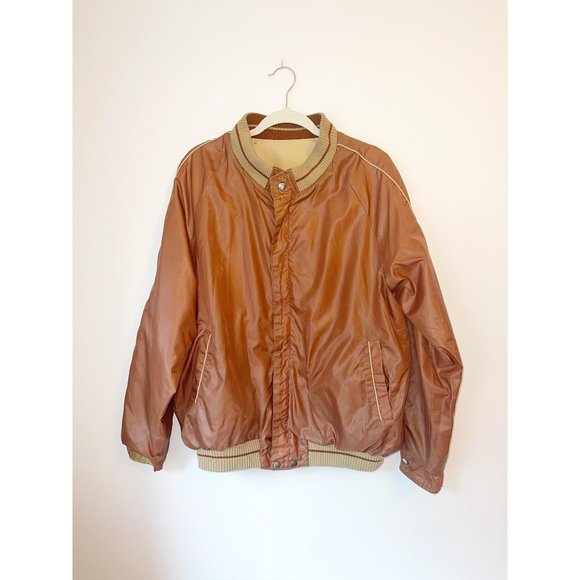 None Other - Vintage Reversible Jacket Members Only Dupe M guc